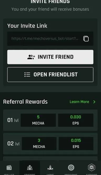 Picture Mechaversus – Earn rewards with airdrops, complete quests… 4 | TON app