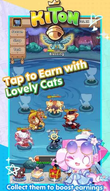 Picture KiTon – KITON is a tap to earn mini-game on TON, come and… 4 | TON app