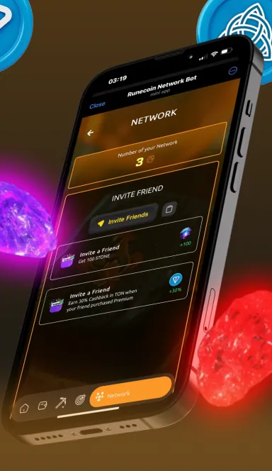 Picture Runecoin Network – Runecoin Network combines with TON-pow… 5 | TON app