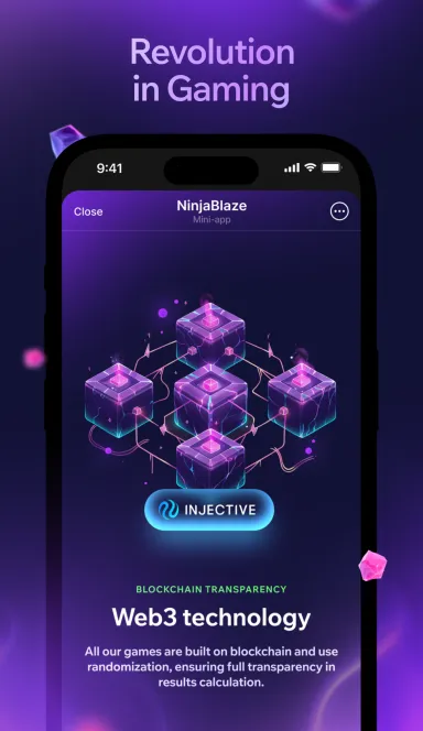 Picture Ninja Blaze – Ninja Blaze is a Web3 platform on Injective… 4 | TON app