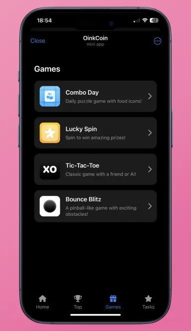 Picture OinkCoin – Tap the pig to earn $OINK | TON App 5 | TON app
