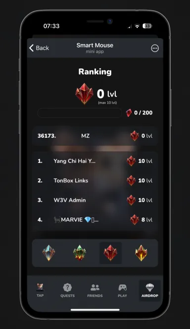 Picture Smart Mouse – Train your Brain, Tap and Earn! | TON App 7 | TON app