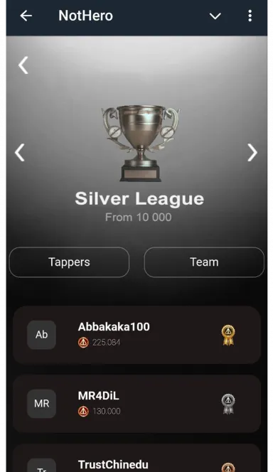 Picture NOTHERO – I want to be a NOTHERO | TON App 5 | TON app