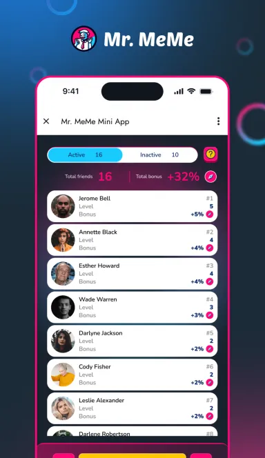 Picture Mr. MeMe Airdrop – Hurry up — you have just 30 days until… 6 | TON app