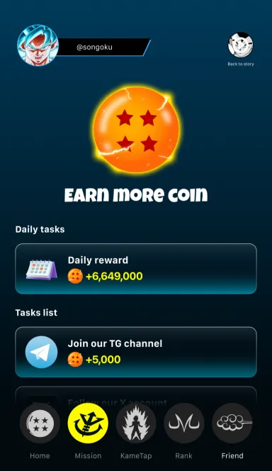 Picture KameTap – Legendary journey with KameTap, become the stro… 7 | TON app