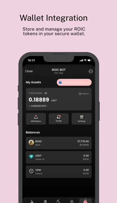 Picture ROIC BOT – Earn tokens effortlessly with ROIC BOT by comp… 7 | TON app