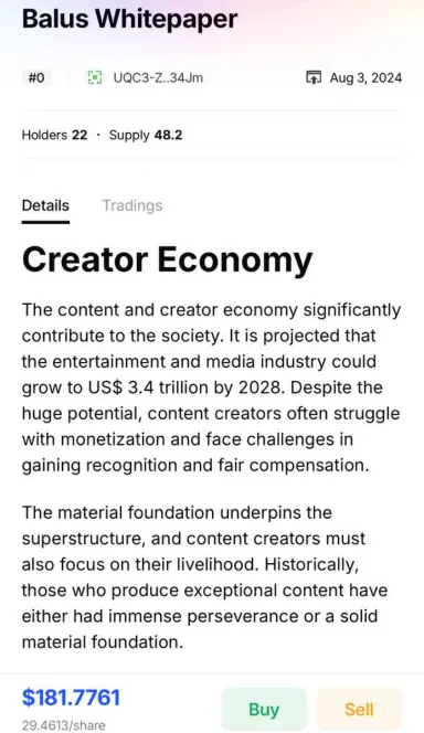 Picture Balus – Create, Share, and Trade Content in One Stop. | T… 4 | TON app