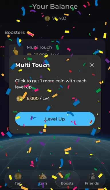 Picture uPoY Coin – uPoY Coin is a simple Tap to Earn game in Bio… 4 | TON app