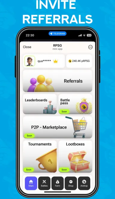 Picture RPSG  – The first P2E game combining PvP battles in real … 4 | TON app