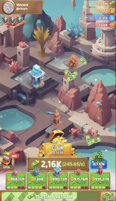 Picture Capytal War – The first social PvP game on $TON | TON App 5 | TON app