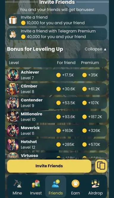 Picture Rich Dog  – Mine gold, buy property, collect luxuries… 5 | TON app