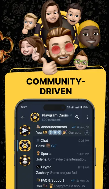 Picture Playgram – The Telegram Casino  | TON App 3 | TON app