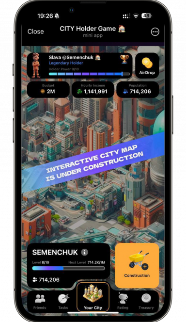 Picture CITY Holder – Create your dream city and rule it in City … 3 | TON app