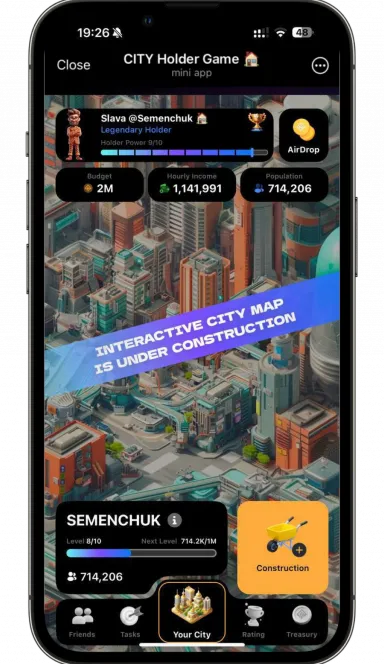 Picture CITY Holder – Create your dream city and rule it in City … 3 | TON app