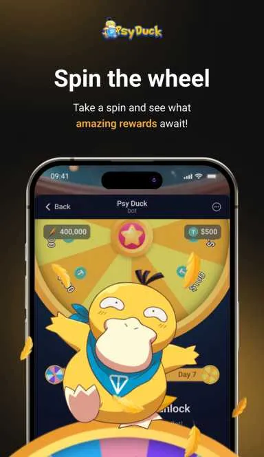 Picture PsyDuck Game – Mine, Spin, and Earn BIG! Join PsyDuckGame… 4 | TON app