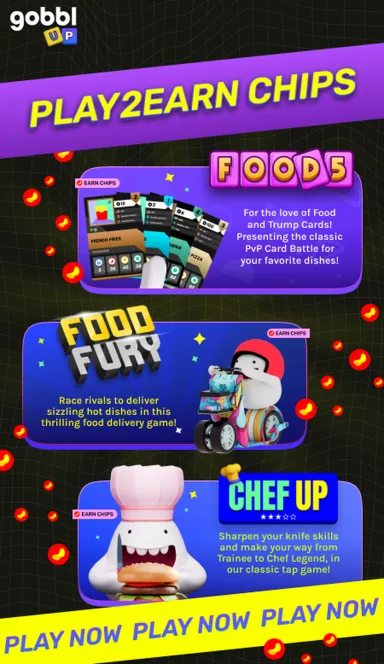 Picture GobblUp- Feed & Earn – Ascend the ranks of your food empi… 6 | TON app