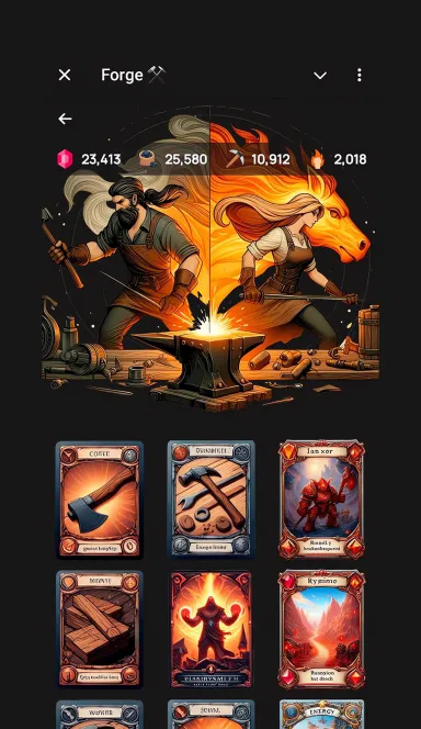 Picture Forge – Upgrade your forge and collect $FORGE coins. | TO… 5 | TON app