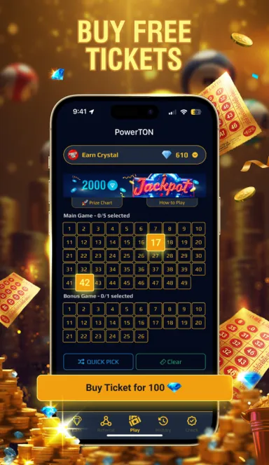 Picture Power TON – WEB3 Lottery: Transparent draws, big wins,  s… 4 | TON app