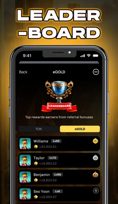 Picture eGold Mining – The Addictive Play-to-Earn Experience on T… 6 | TON app