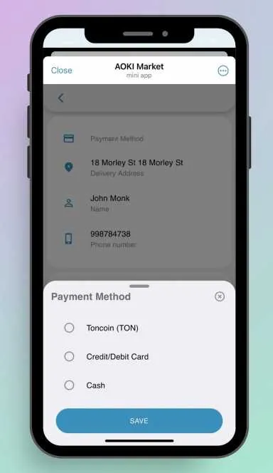 Picture AOKI Seller – Sell and Buy as easily as chatting with you… 7 | TON app