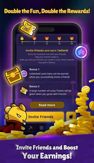 Picture BANACUS – BANACUS TON Game – Tap, collect Land Coins, u… 6 | TON app