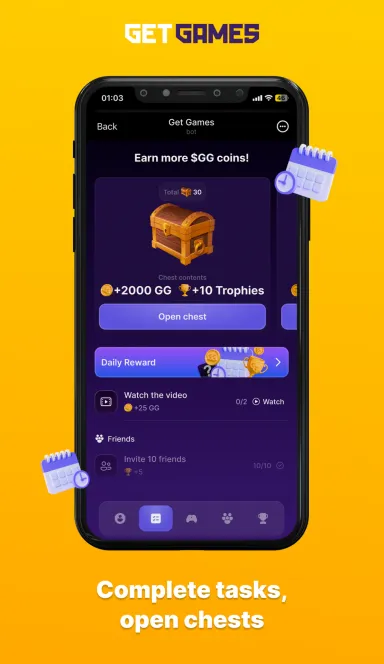 Picture Get Games – A platform where you can earn $GG tokens in g… 4 | TON app