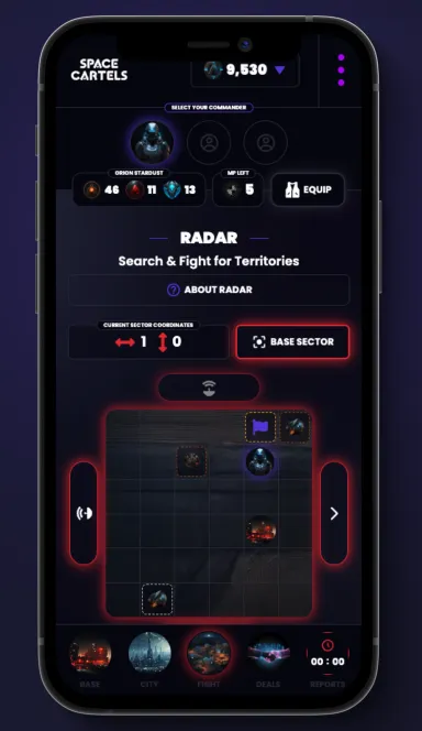 Picture Space Cartels – Space Cartels is a turn-based web3 game w… 8 | TON app