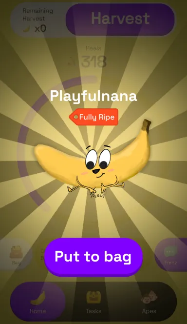 Picture Banana –  Join the Ape Feast! Turn bananas into cold, h… 6 | TON app