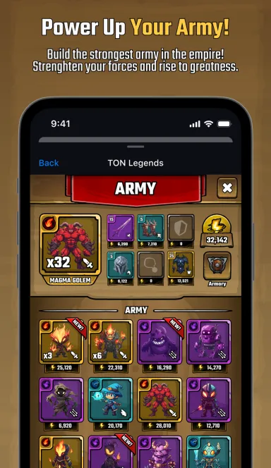 Picture TON Legends  – First Roll-to-Earn Idle RPG. Perfect for… 5 | TON app
