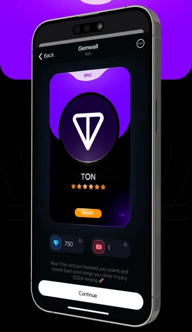 Picture Gemwall – Collect NFT cards of popular crypto projects, c… 4 | TON app