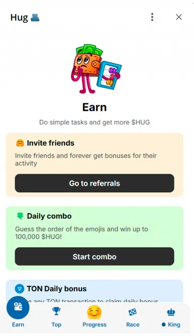 Picture HUG Community –  HUG is the kindest meme coin that will… 4 | TON app