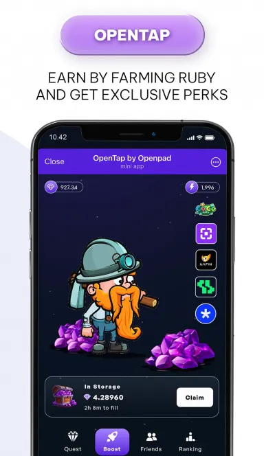 Picture OpenPad – The 1st AI Decentralized Launchpad Building a s… 6 | TON app