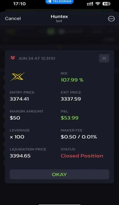 Picture HunteX – HunteX is a trading platform in the Telegram mes… 4 | TON app