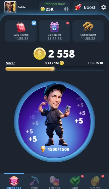 Picture My Corp | Play&Earn – Web3 game for Telegram based on the… 4 | TON app