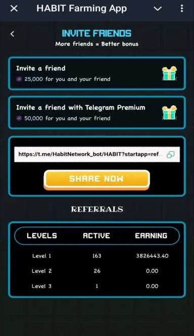 Picture HABIT Farming – Auto-Farm Rewards Daily. Earn USDT from g… 6 | TON app