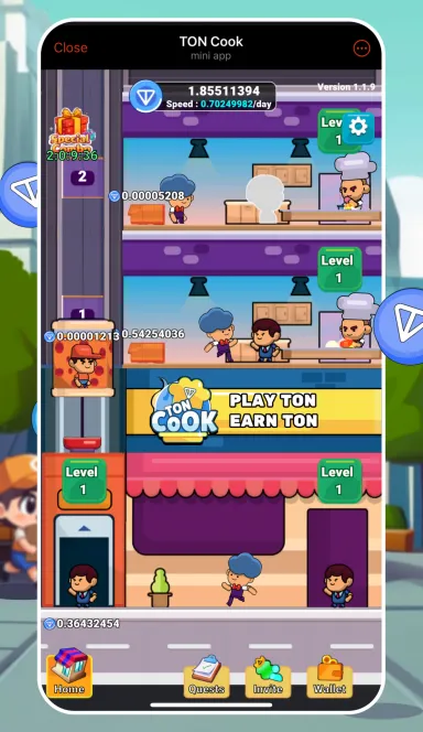 Picture TON Cook – Play TON Earn TON | TON App 3 | TON app