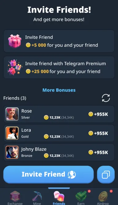 Picture My Corp | Play&Earn – Web3 game for Telegram based on the… 7 | TON app