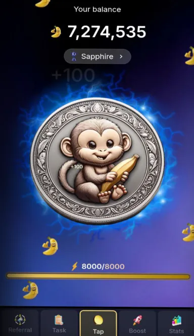 Picture ZGGY  –  ZGGY Tap to earn Start the game and collect … 5 | TON app