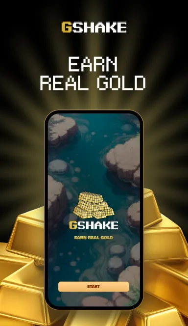 Picture GSHAKE – First RWA Gold Backed Shake To Earn game built o… 3 | TON app