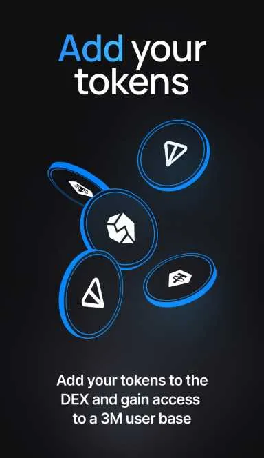 Picture STON.fi – Cross-chain DEX built on TON | TON App 5 | TON app